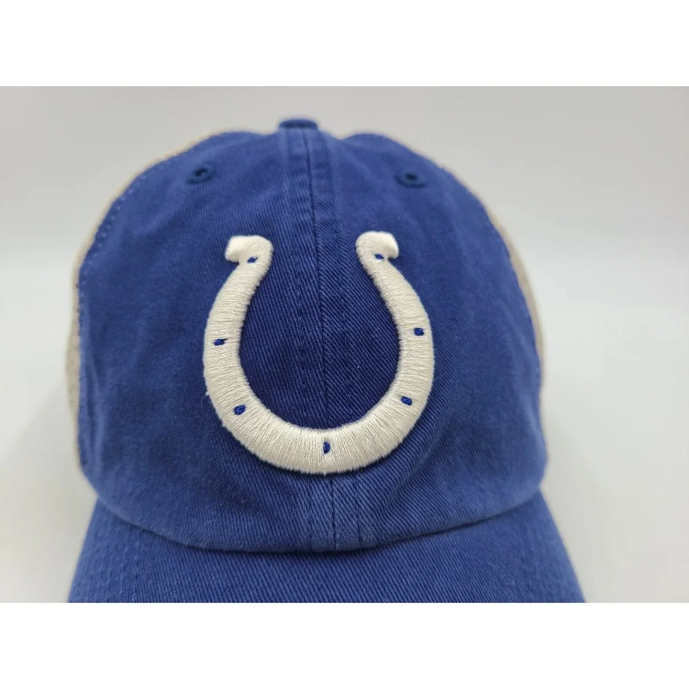 Indianapolis Colts Team Apparel Franchise Mesh‎ Flex Fitted (Seems S-M) Hat Cap